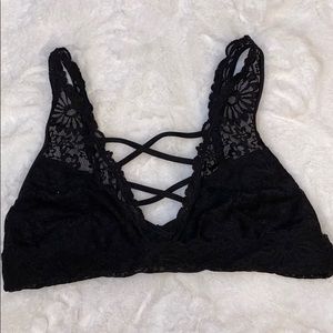 VICTORIA’S SECRET LACE CRISS CROSS BRALETTE
